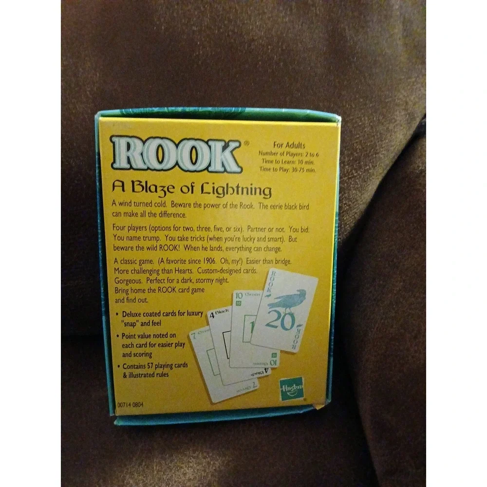 Hasbro Parker Brothers Vintage Rook Card Game 2001 Complete Great Condition